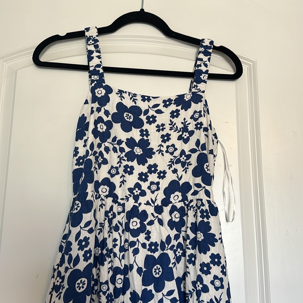 Lost and Wander Blue Floral Dress - XS - Picture 3 of 7